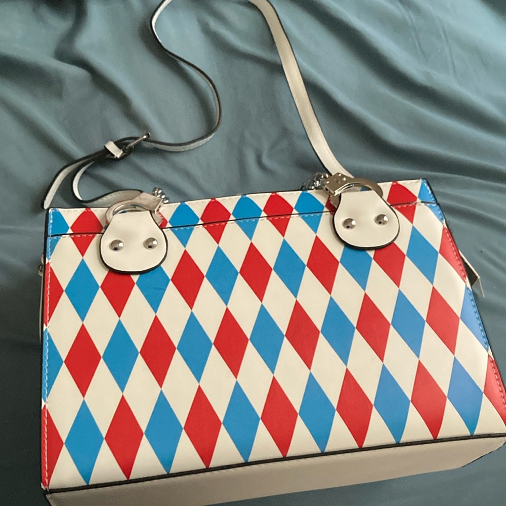 KBW Checkered Clown Purse